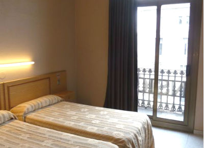 The Hostal Nuevo Colon's proximity to the beach makes it a prime summer pick.