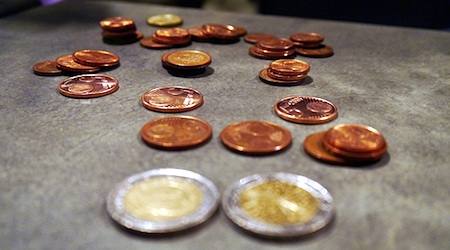 Euro pennies