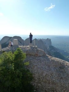 Up on top at Sant Jeroni