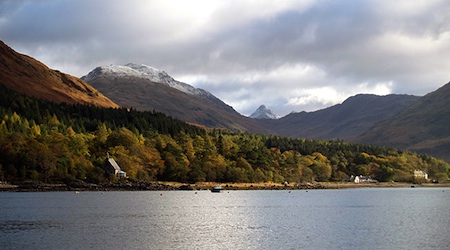 Approaching the Knoydart Peninsula