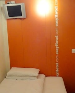 Orange you glad you paid less than £50 for your windowless room? Photo: Tom Meyers