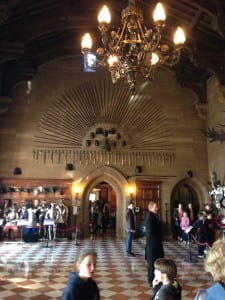 The architectural details of the Great Hall. Photo: Alex Robertson Textor