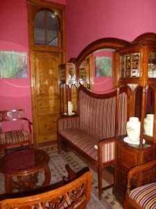 Inside Hostal Girona, Spain