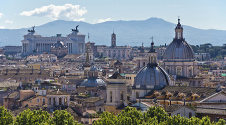 Rome skyline