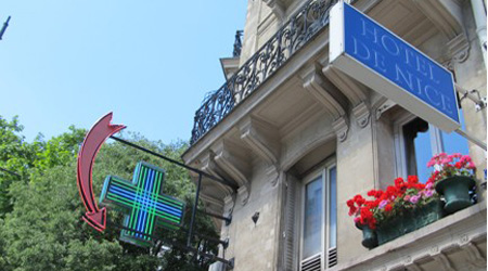 Hotel de Nice exterior
