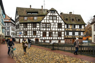 charming old buildings in La Petite France
