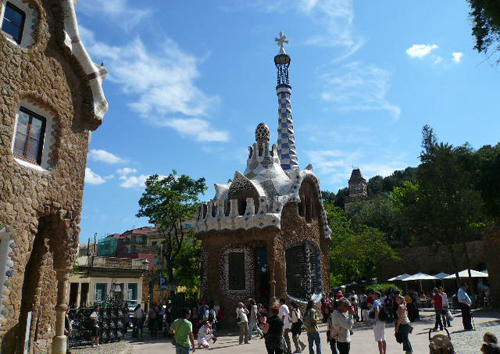 Park Guell buildings