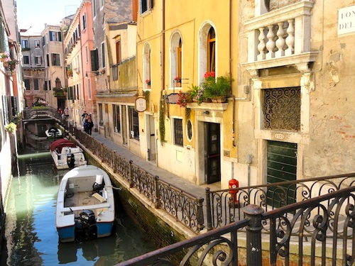 The Locanda Silva is close to St. Mark's Square, but hidden from the tourists.