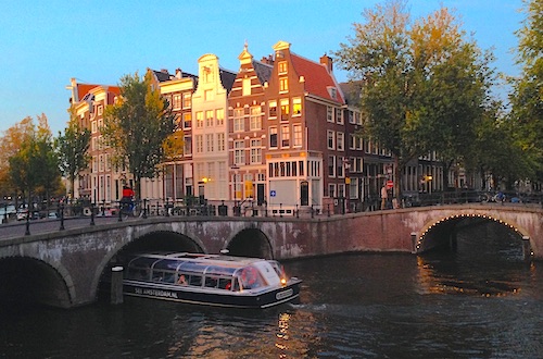 It simply doesn't take that long to crisscross this city of canal rings. All photos by Tom Meyers