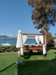 Laid-back bliss on Ibiza. Photo by Regina W Bryan. 