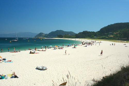 Islas Cies offers pristine beaches to travelers who don't mind roughing it a bit. Photo: darkhornet