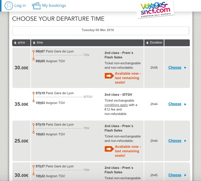 Best price - results