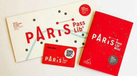 Paris Passlib' cards and pamphlets