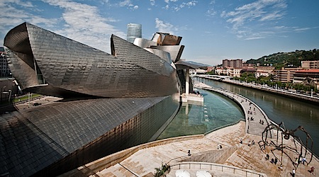 Guggenheim Museum sculptural exterior