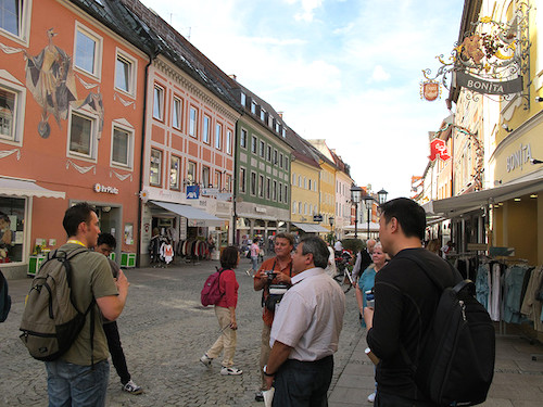 Taking the train? Get off at cute-as-a-button-Fussen. Photo: ho visto nina volare