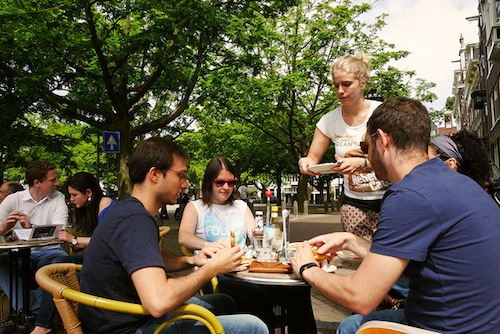 Amsterdam Outdoor Cafe