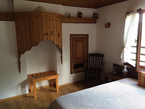 Each room has several intricate rustic details that capture the spirit of Bulgarian design.