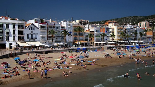 Sitges Beach