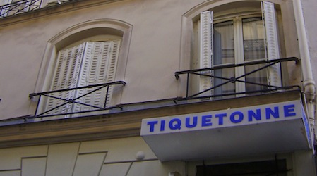 Hotel Tiquetonne Front