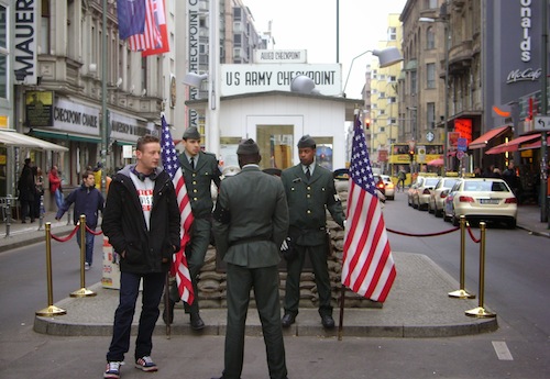 Checkpoint Charlie is worth a quick (and free) look. Photo: Craig Nelson
