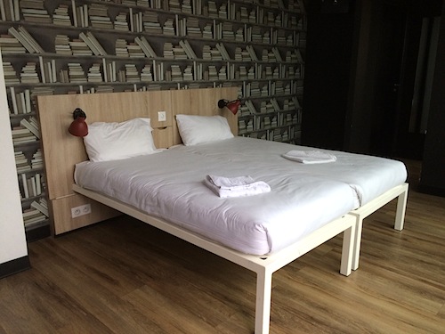 The terrace rooms comes with twin beds that you can push together. Photo: Craig Nelson