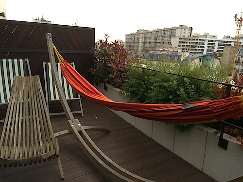 Need a nap after your flight? Kick back in your own hammock! Photo: Craig Nelson