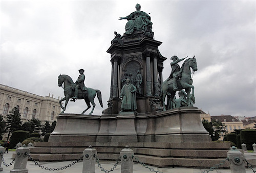 The Maria Theresa Monument in Vienna. Photo: Katharine Hunter