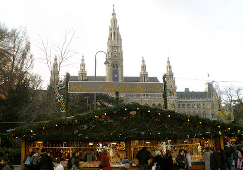Christmas World at Vienna City Hall Square. Photo: Christoph S