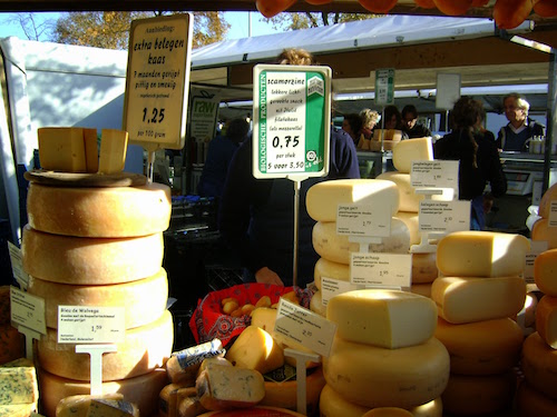 Why do we stay at budget hotels in Amsterdam? To have more money for cheese!