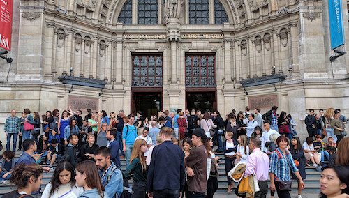 The V&A Museum is looking better than ever after a recent renovation. Photo: Ars E