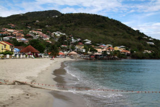 colorful houses on coast