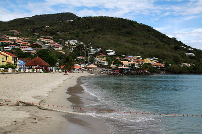 colorful houses on coast