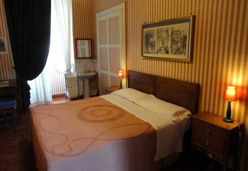 We love the charming rooms at Hotel Boccacio. 