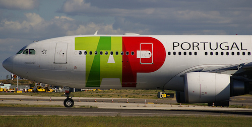 TAP flies non-stop to Portugal from the US. Photo: Miguel C. 
