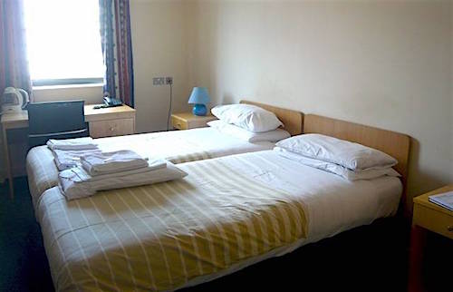 A private room at YMCA Indian Hostel. Photo: EuroCheapo