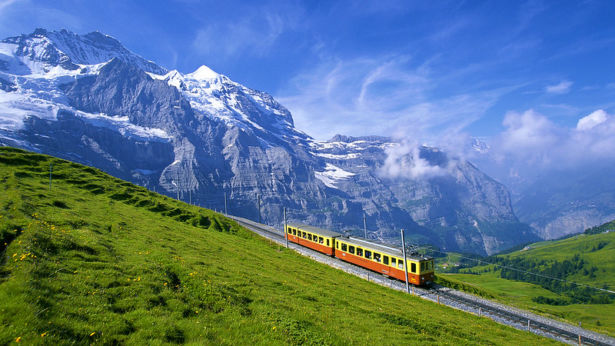 Swiss train Jungfrau