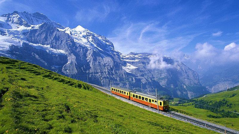 Swiss train Jungfrau