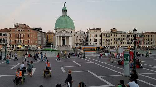 Venice Train Station View