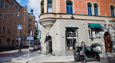 City Backpacker exterior, one of the best budget hotels in stockholm