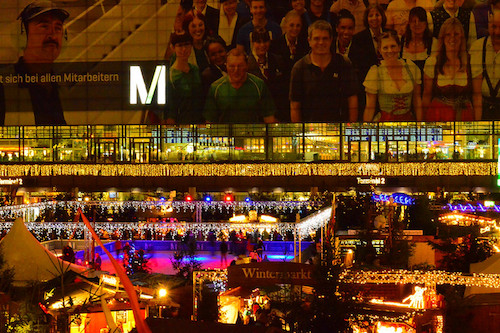 Munich airport Christmas market