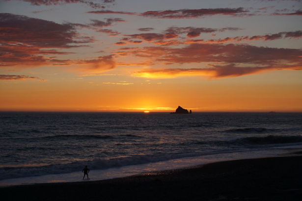 Sunset at Rialto Beach
