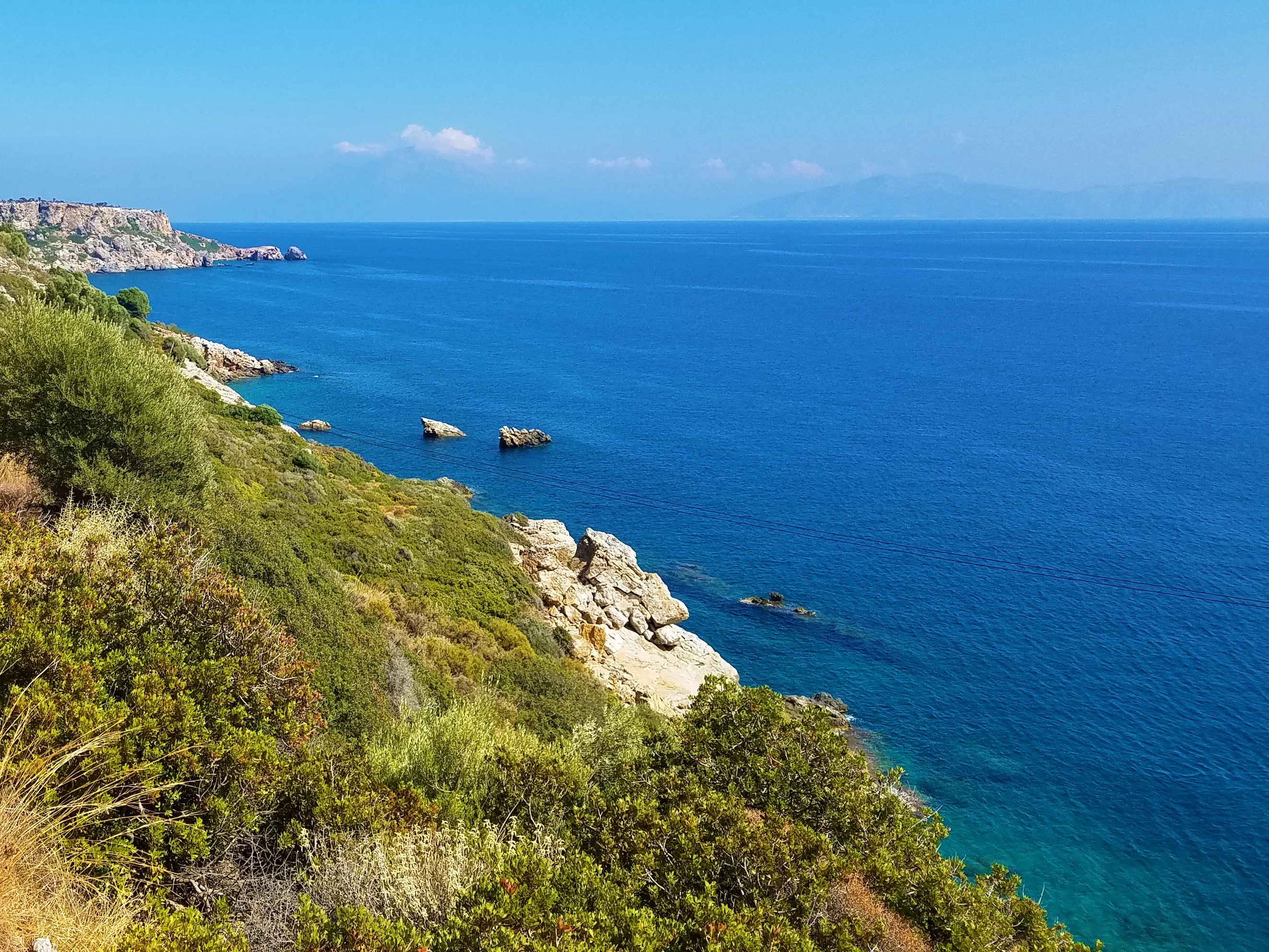 Icaria island in Greece