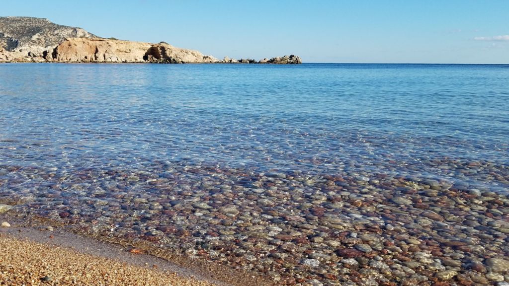 One Tiny Little Sliver of Amoopi Beach in Karpathos