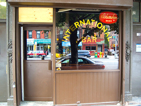 International Bar Exterior