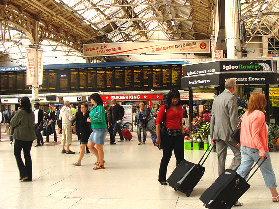 London Train Station