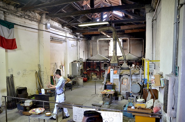 Murano glass factory