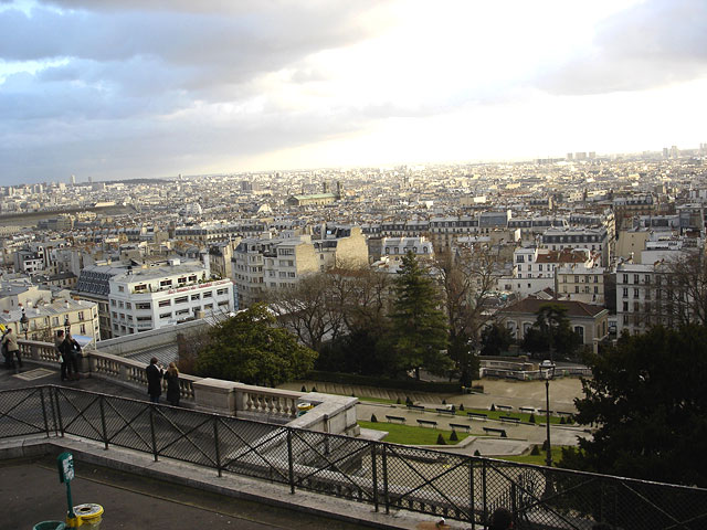 View from Sacre Coeur Paris