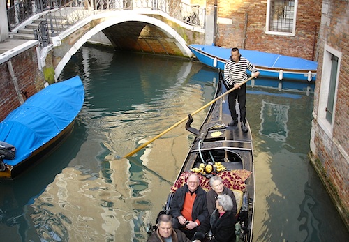 Gondola ride Venice
