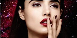 Autumn makeup: dazzling effects